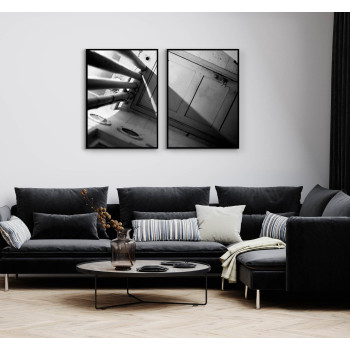 Swedish Shelter Room in the Basement - Two Piece Poster