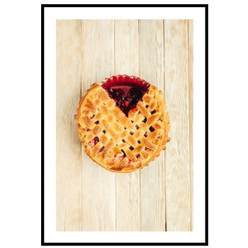 Berry pie - Simple kitchen poster