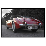 Classic Red Car MGA 1800 - Big Poster