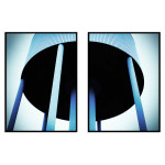 Abstrak Vattentorn - Poster i Tv&aring; delar