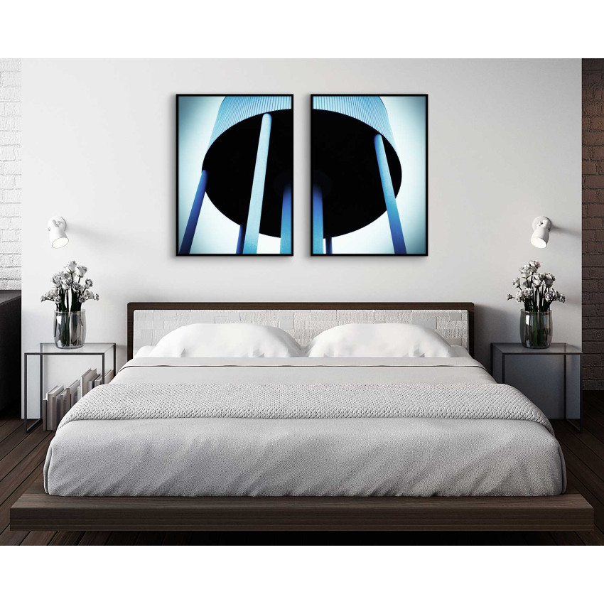 Abstrak Vattentorn - Poster i Tv&aring; delar