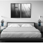 Foggy Bridge - Poster Two Piece Set