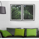 Green Leaves - Two Piece Poster