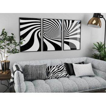 Abstract art - Three Piece Poster
