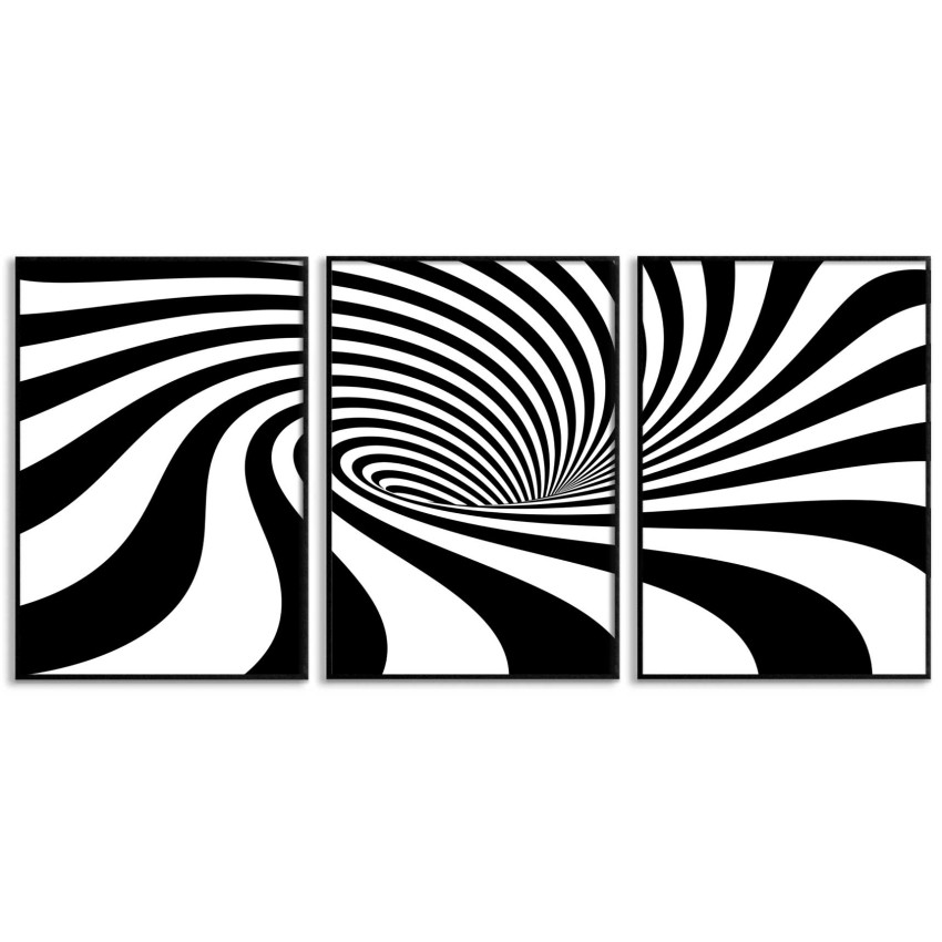 Abstract art - Three Piece Poster