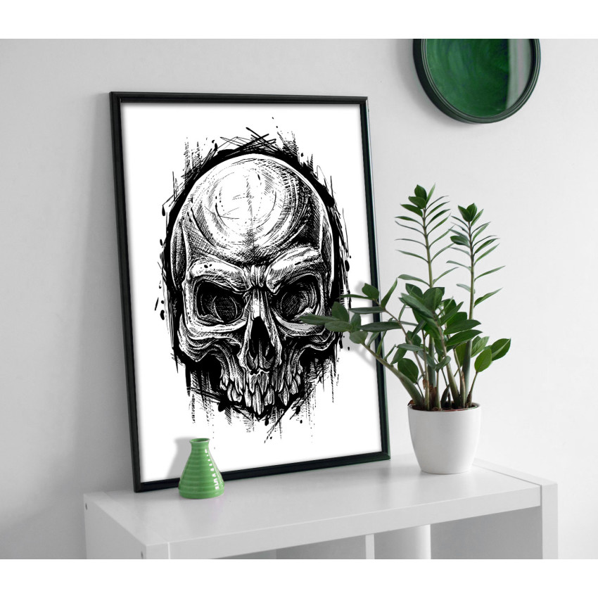 Simple cool skull - Poster