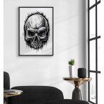 Simple cool skull - Poster