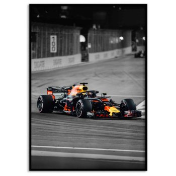 Formula-1 sportbil poster