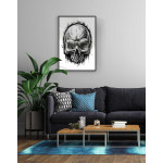 Simple cool skull - Poster