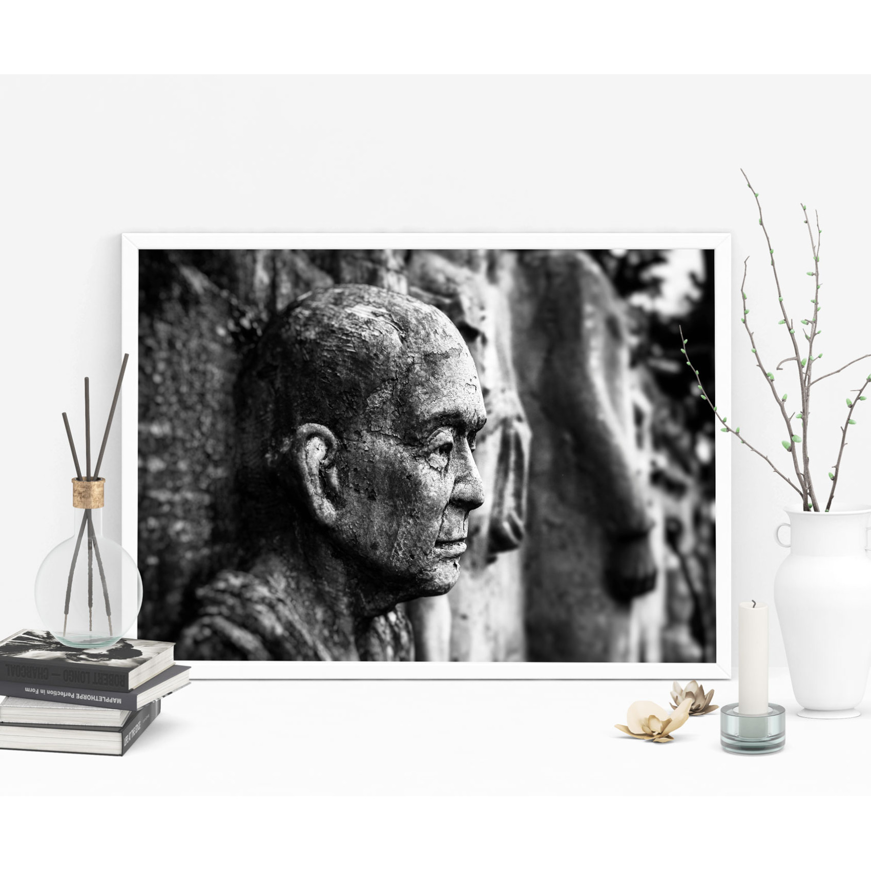 Statue made of Stone Poster