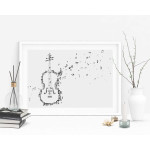 Violin - Simple music poster