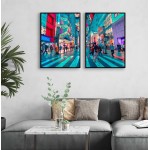 Ett färgglatt Tokyo - Perfect pair posters Ett färgglatt Tokyo - Perfect pair posters