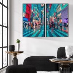 Ett färgglatt Tokyo - Perfect pair posters Ett färgglatt Tokyo - Perfect pair posters