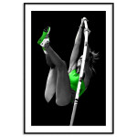 Abstract sports poster