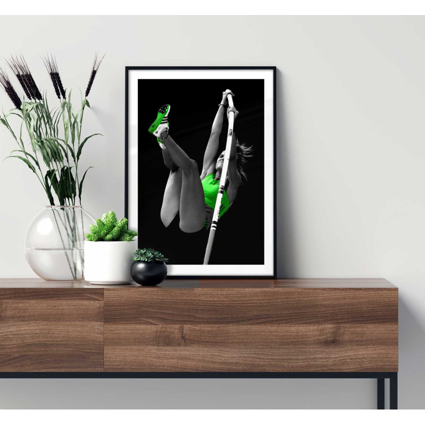 Abstract sports poster