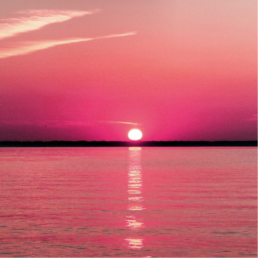 Three Piece Poster - Beautiful Sea and Sunset