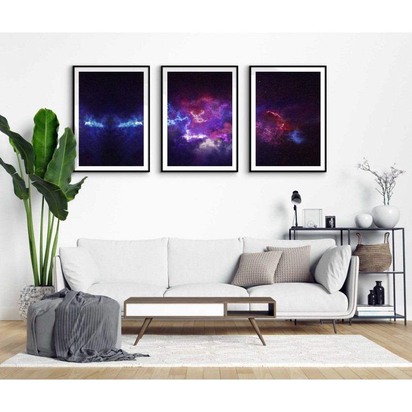 Cosmos Universe - Three Piece Poster