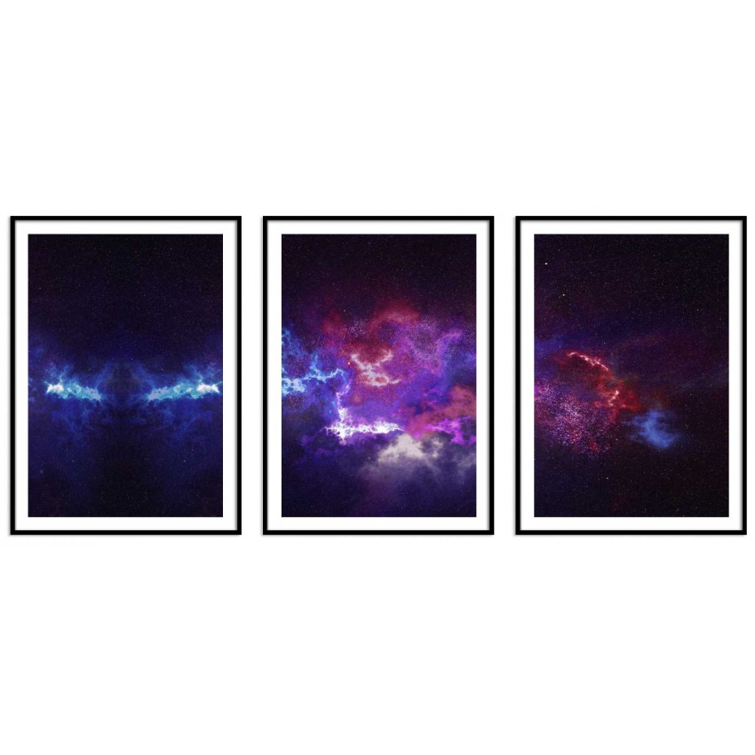 Cosmos Universe - Three Piece Poster