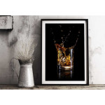 Whiskey on the rocks - Poster