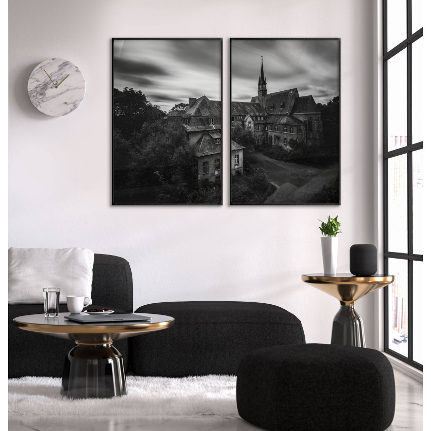 Old Church Tower - Poster in Two Pieces