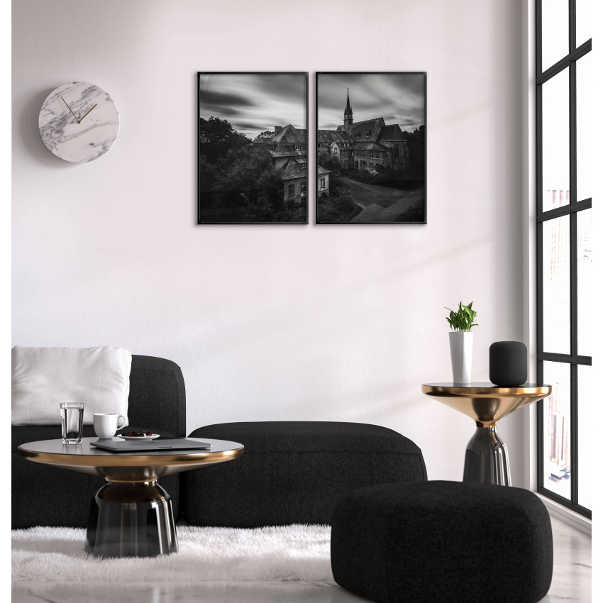 Old Church Tower - Poster in Two Pieces