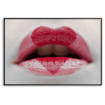 Red Lips - Fashion Poster