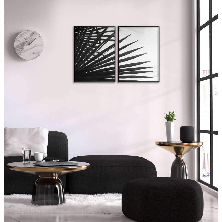 Palm Tree Silhuette - Poster in Two Pieces