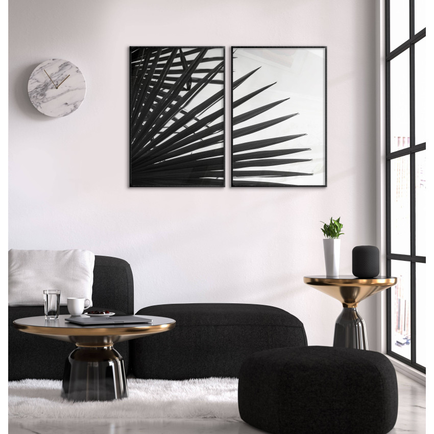 Palm Tree Silhuette - Poster in Two Pieces