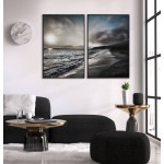 Beach and Waves - Poster in Two Pieces