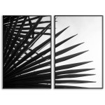 Palm Tree Silhuette - Poster in Two Pieces