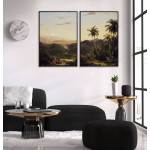 Exotic Naturescape - Poster in Two Pieces