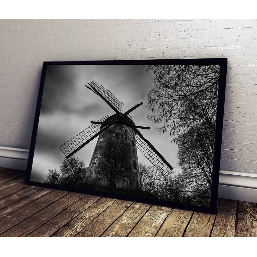 Old Windmill - Poster
