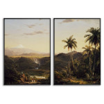 Exotic Naturescape - Poster in Two Pieces