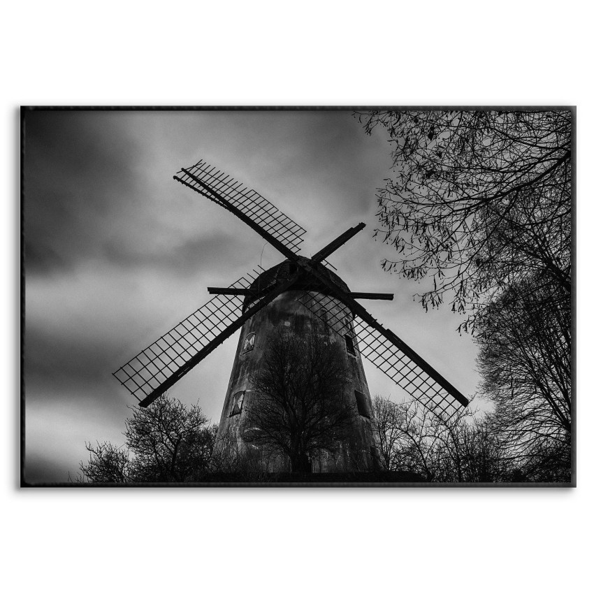 Old Windmill - Poster