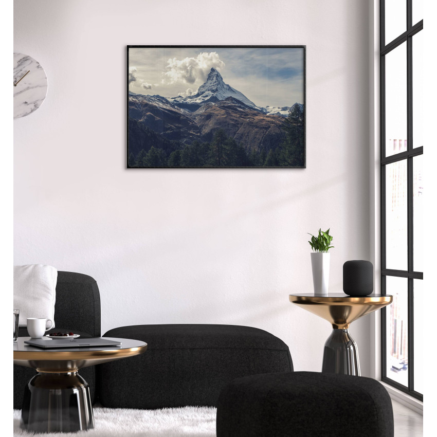 Mountain in the Alps  - Poster