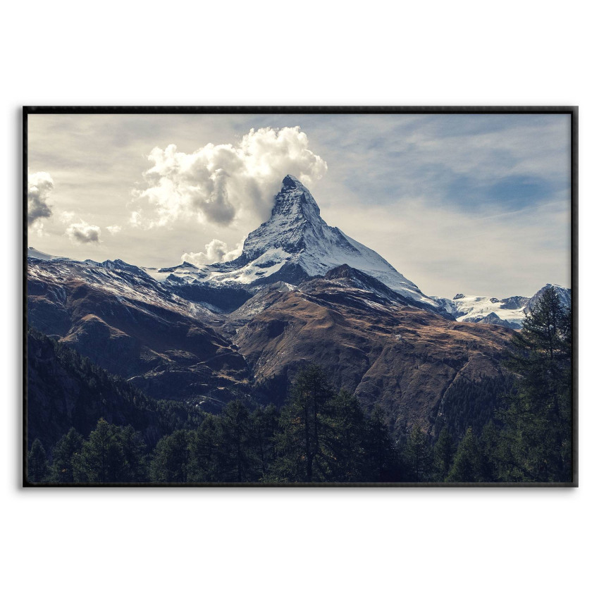 Mountain in the Alps  - Poster