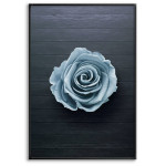 Teal Rose - Simple Poster
