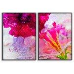 Abstrakt pensel målning - Uppdelad konst tavla Abstrakt pensel målning - Uppdelad konst tavla