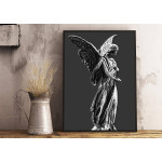 Beautiful Angel - Black and White Poster