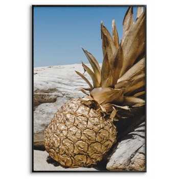 Simpel Ananas - Exotisk Poster