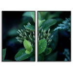 Green Leaves - Two Piece Poster