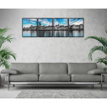 Panorama City Poster - Four Piece Poster