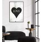 Love & Heart - Simple Poster