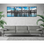 Panorama City Poster - Four Piece Poster