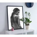 Woman - Black and White Poster