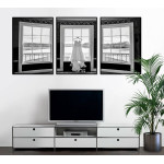 White Dress - Three Piece Poster