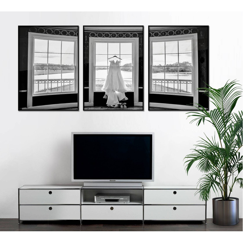 White Dress - Three Piece Poster