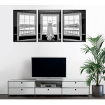 White Dress - Three Piece Poster