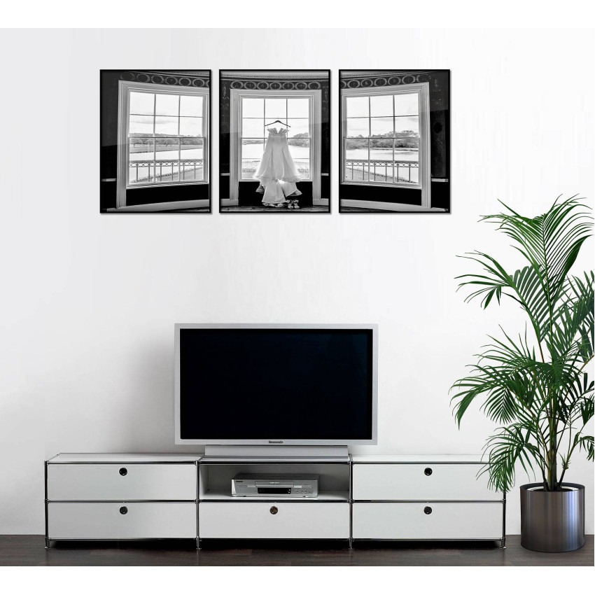 White Dress - Three Piece Poster