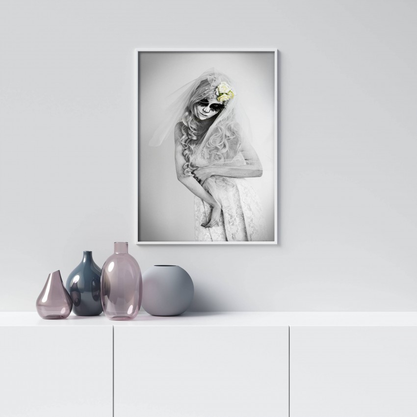 Mystical Sugerskull Woman - Fashion Poster